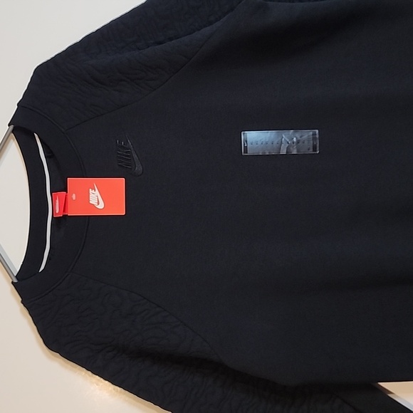 Nike Oversized Hi Low Sweatshirt NWT Size Xlarge - Picture 3 of 10